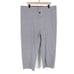 Plan C Check Pants Black White Blue Capri Hi Rise Crop z 42 IT / 6 US Women's