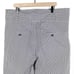 Plan C Check Pants Black White Blue Capri Hi Rise Crop z 42 IT / 6 US Women's
