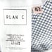Plan C Check Pants Black White Blue Capri Hi Rise Crop z 42 IT / 6 US Women's