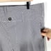 Plan C Check Pants Black White Blue Capri Hi Rise Crop z 42 IT / 6 US Women's