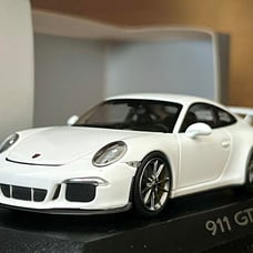1/43 Customized Mini Champs Porsche 911 991 GT3 White