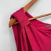 ENZA COSTA NWT Luxe Knit One Shoulder Pink Maxi Dress // S