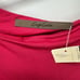 ENZA COSTA NWT Luxe Knit One Shoulder Pink Maxi Dress // S