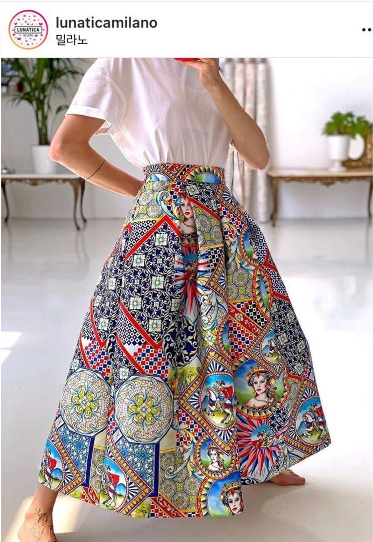 Flare Long Skirt: A Variety of Designs