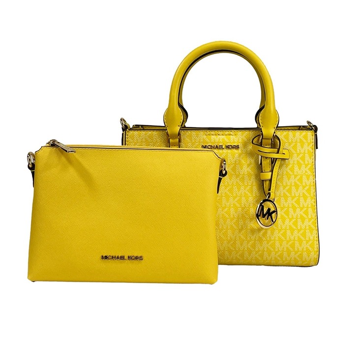 michael kors yellow crossbody