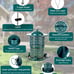 Squirrel Proof Bird Feeders for Outside,7lb High Capacity, Large 1 ONLY