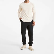 NWOT NUUDS MEN’s classic sweatpants black size XL elastic waist loungewear men