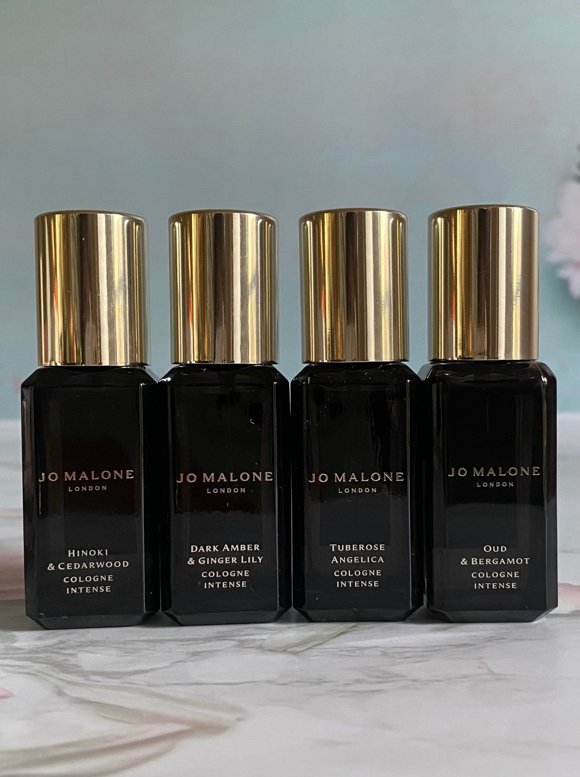 4x Jo Malone Cologne Intense Collection Set, Travel Spray 9ml/0.3oz, Limited