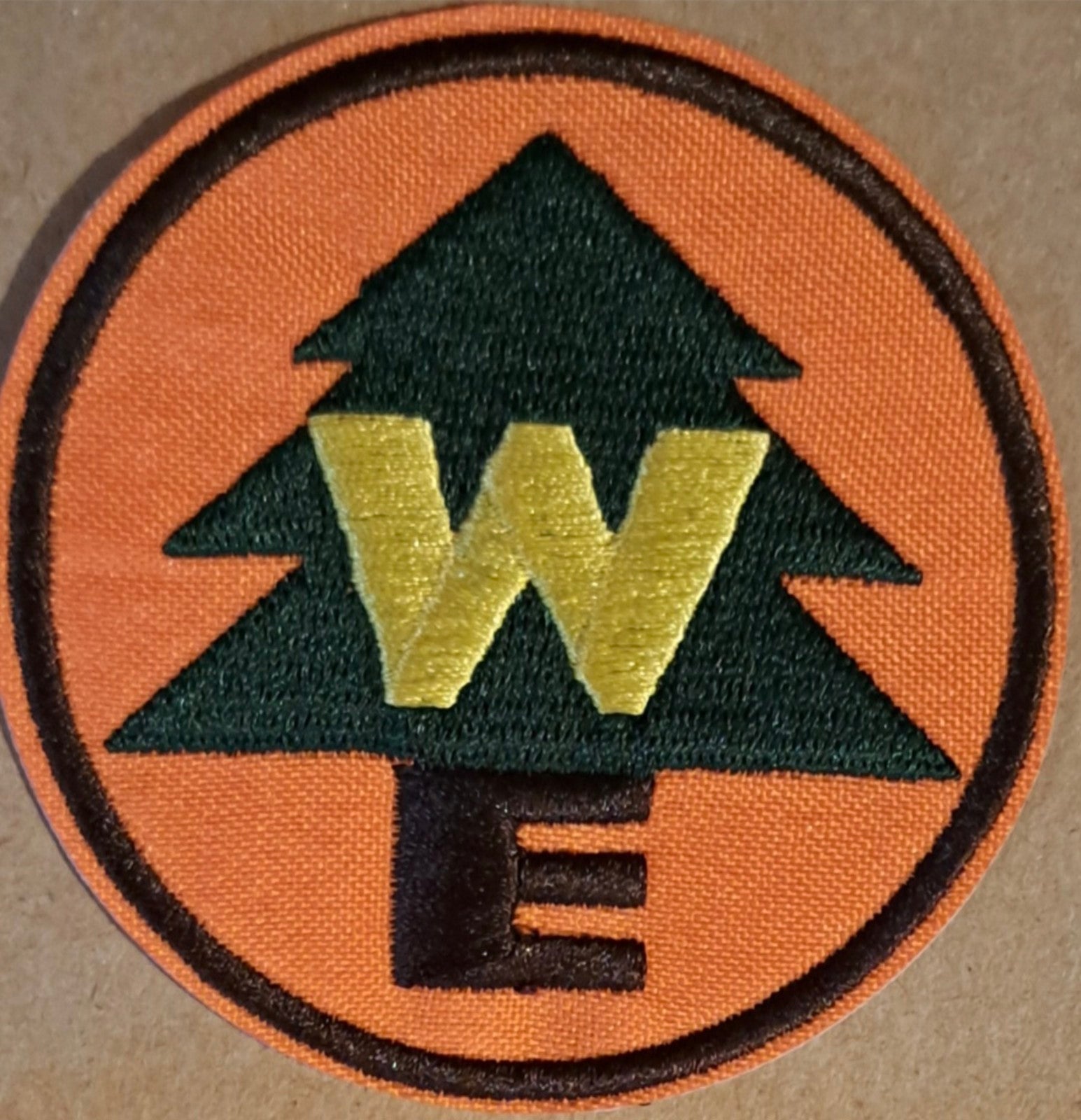 Wilderness Explorer embroidered Iron on patch 6 pcs.