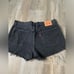 Levi’s 501 High Waisted Button Fly Festival Distressed Shorts Size 31 M L