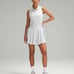 Lululemon Quick-Dry Sleeveless Polo Shirt Terrazzo Marble Silver Ice Mult Size 2