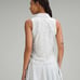 Lululemon Quick-Dry Sleeveless Polo Shirt Terrazzo Marble Silver Ice Mult Size 2