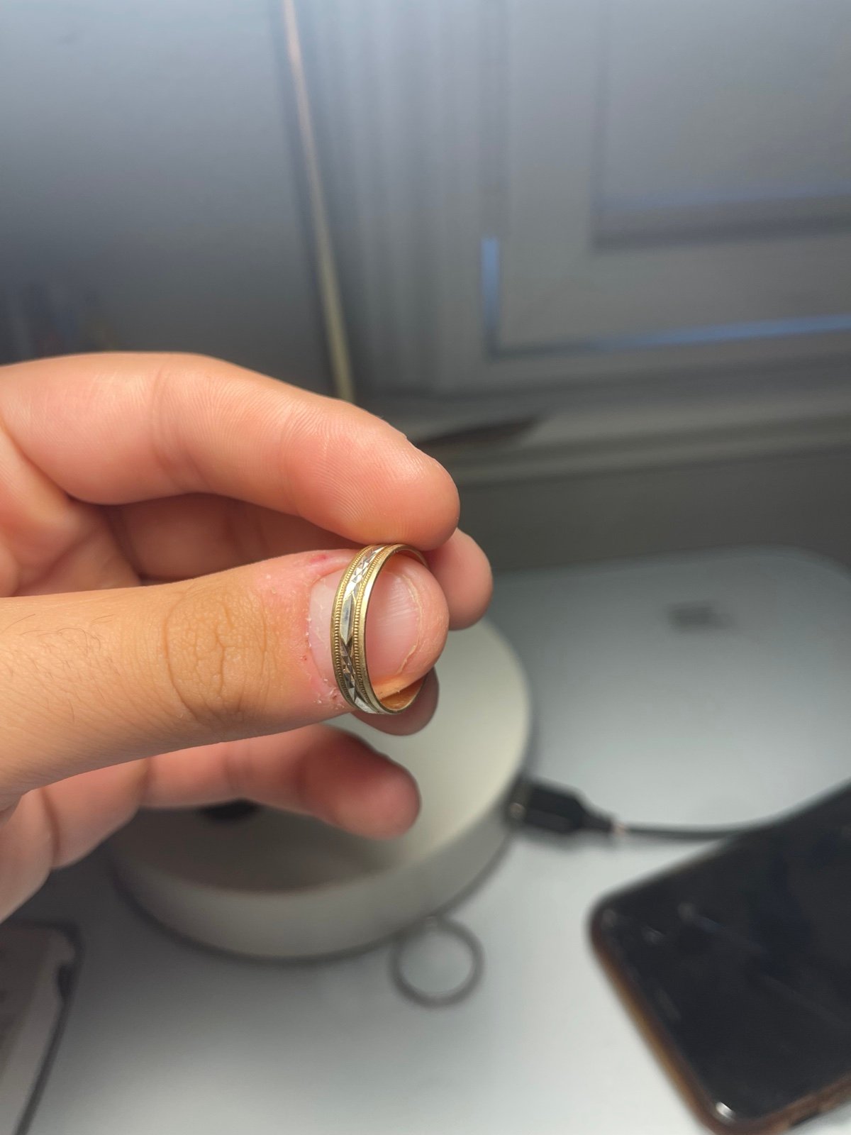 10K gold ring
