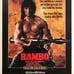 Rambo First Blood signed movie poster