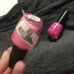 3 diffrent colors of pink polish