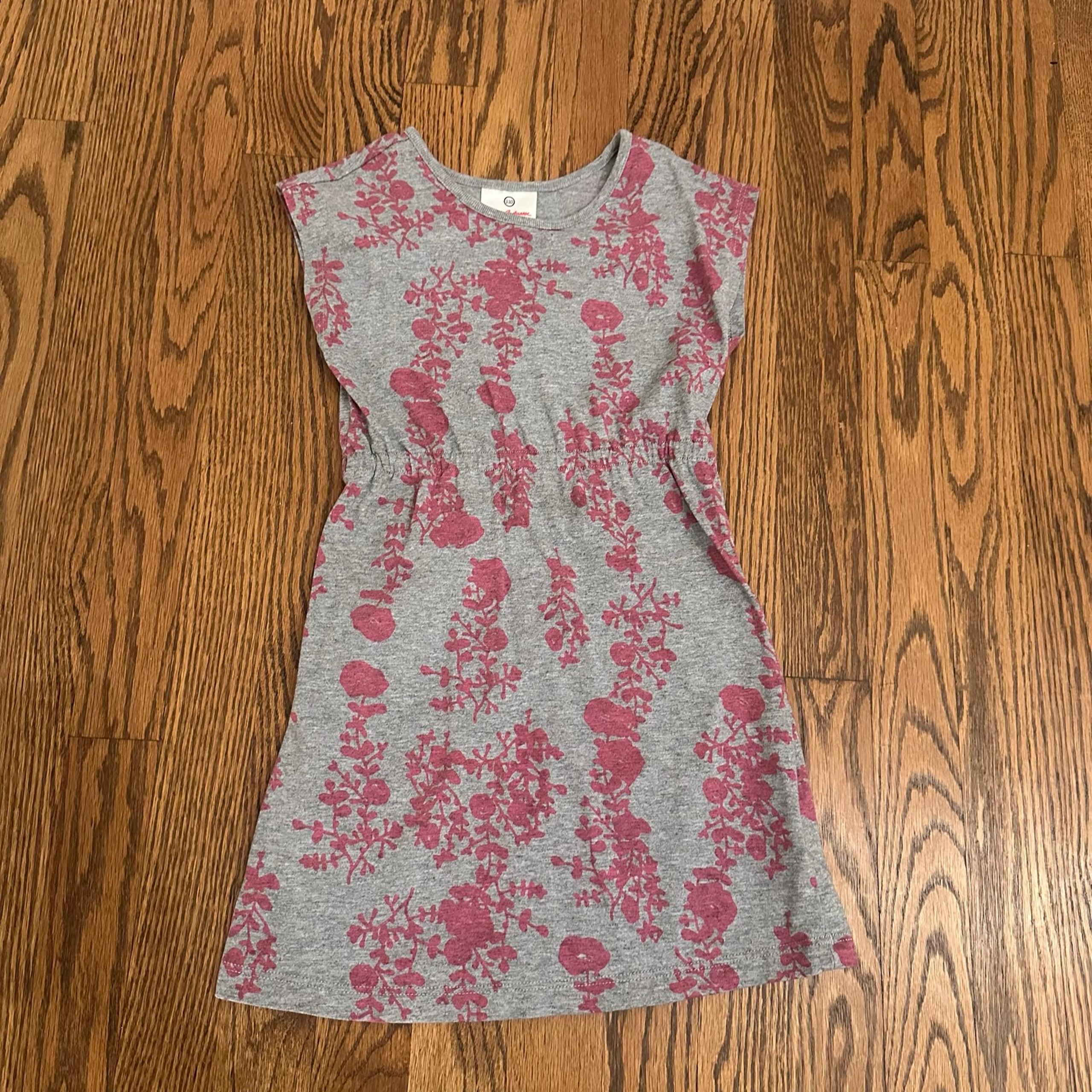 Size 5 (110) Girls Hanna Andersson 100% Cotton Dress