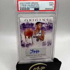 2020 Panini Origins Rookie Autographs Tyrese Haliburton HAL Rookie Auto PSA 9