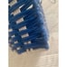 Blue Bicycle Storage Basket // Faux Wicker Woven Vinyl