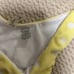 Beach Bunny yellow terry cloth bikini