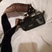 Minolta 7000 maxxum camara with lens and flash