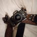 Minolta 7000 maxxum camara with lens and flash
