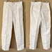 NWT iliac golf White Leather Trim Pocket Pants Size 30 Waist/32 Inseam