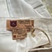 NWT iliac golf White Leather Trim Pocket Pants Size 30 Waist/32 Inseam