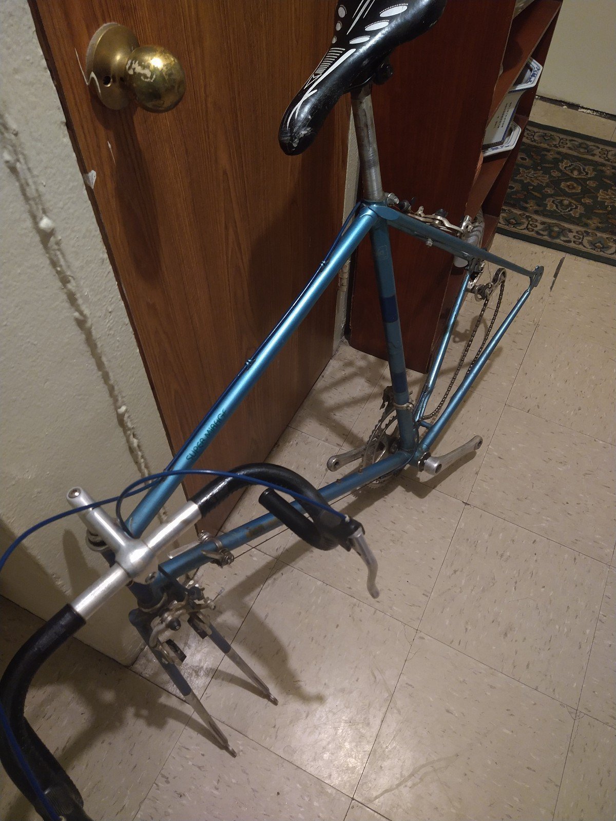 Motobecane super mirage frame set vintage