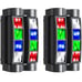 Seven Stars Moving Head DJ Light, 8 Beams Spider LED Stage Light, Master- 2 PACK