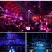 Seven Stars Moving Head DJ Light, 8 Beams Spider LED Stage Light, Master- 2 PACK