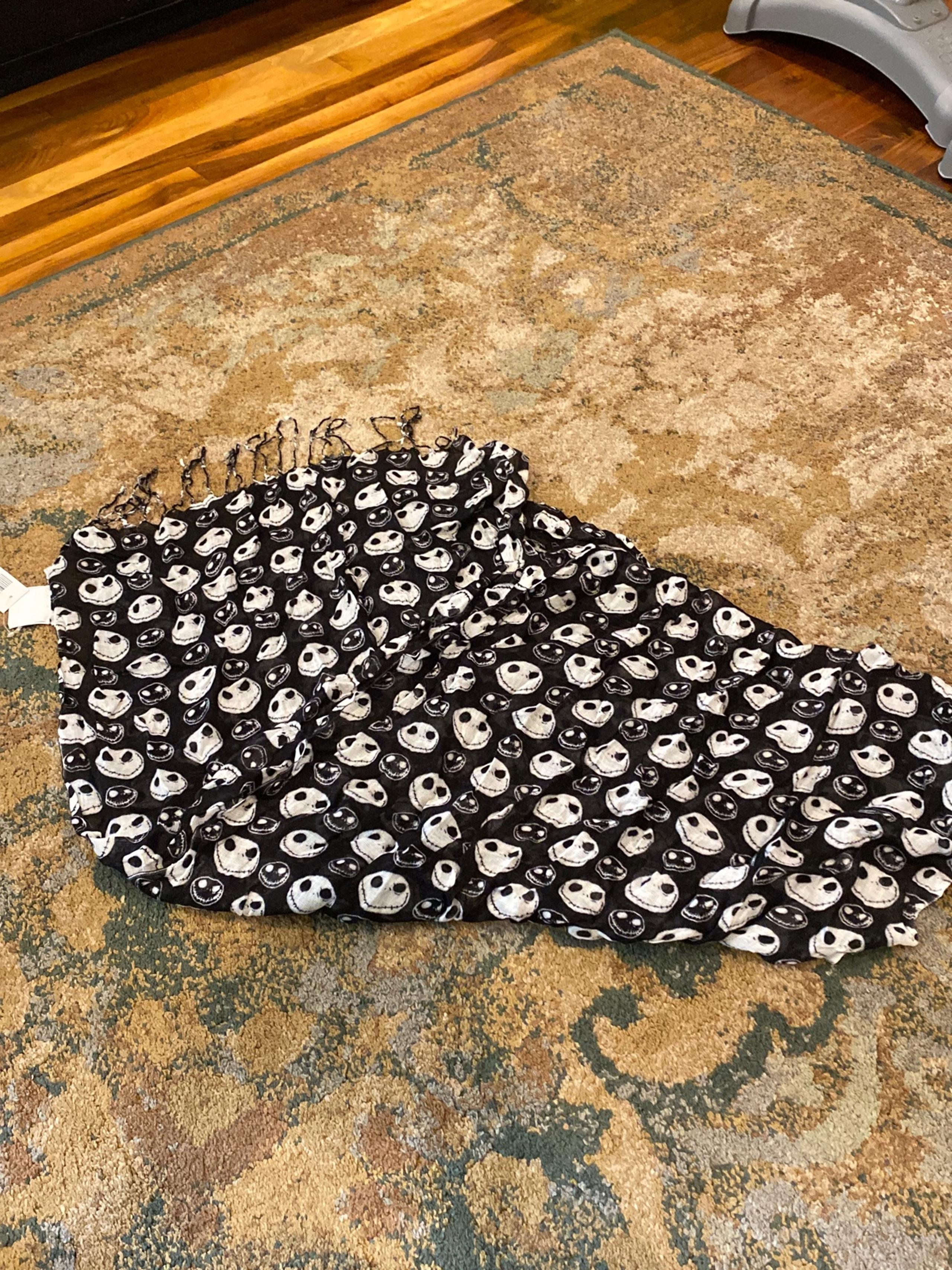 Jack skeleton Disney scarf