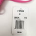 L*Space Rebel Stripe Bikini Top Pink Blue White Size Small NWT