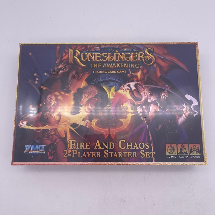 RUNESLINGERS The Awakening Fire and Chaos Starter Set Trading Card Game Sealed