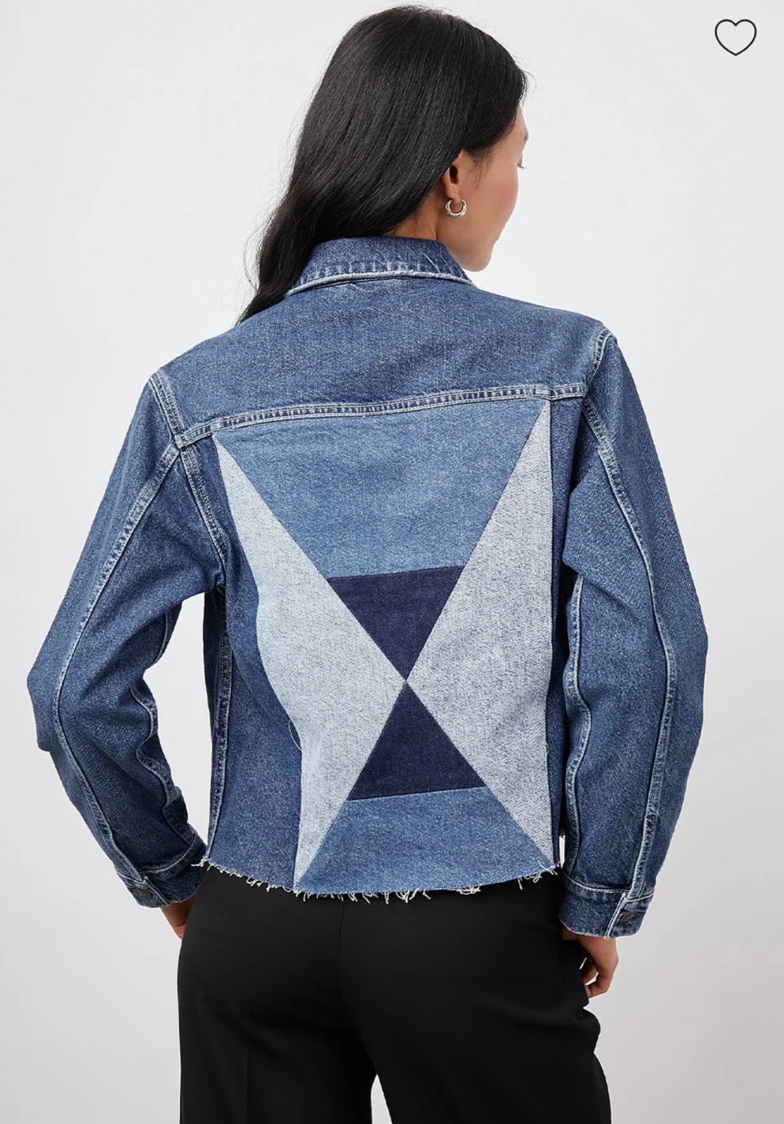 NWT Rails Mulholland Denim Jacket Quilted Indigo Size Small