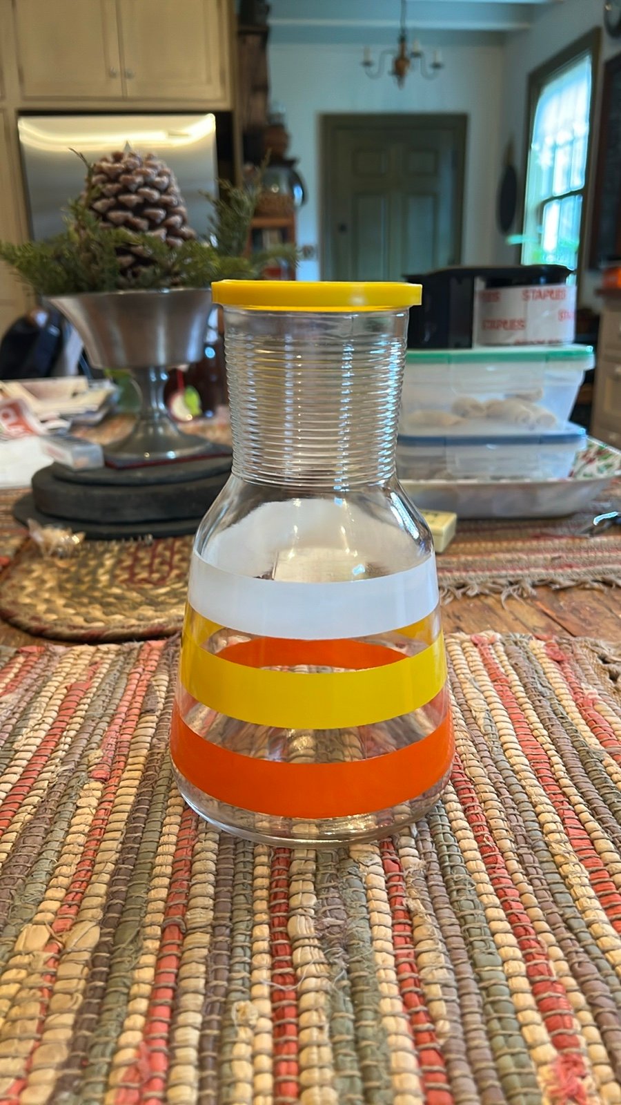 Vintage Hazel Atlas Juice Decanter