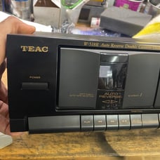 Teac Double Audio Cassette Player recorder W518r
