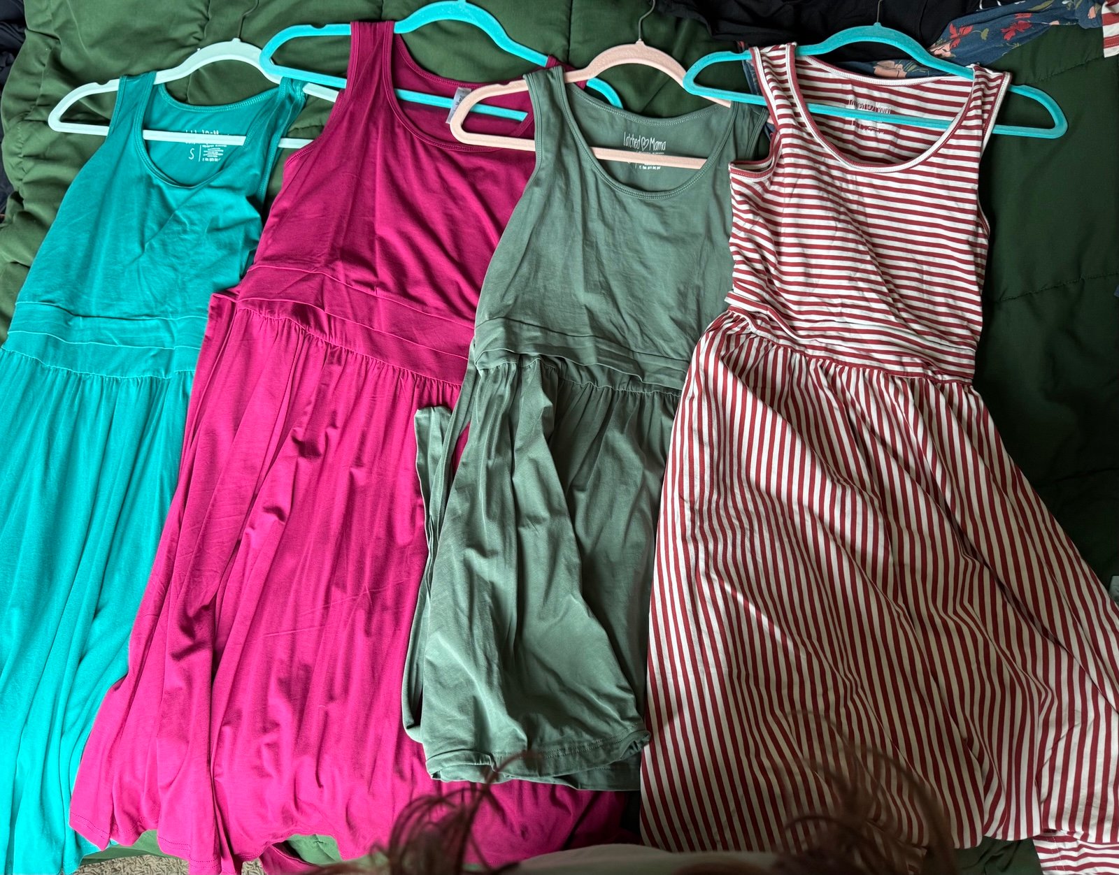 Latched Mama drawstrings and cotton dresses- MMARO