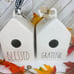 Rae Dunn BLESSED GRATEFUL BIRDHOUSE THANKSGIVING