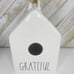 Rae Dunn BLESSED GRATEFUL BIRDHOUSE THANKSGIVING