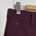Quince Ultra Stretch Ponte Straight Leg Pants Plum Womens Size L Career Work
