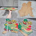 Vintage Craft Patterns Neely Hall Bears 1256 On Wood Backing Christmas Decor