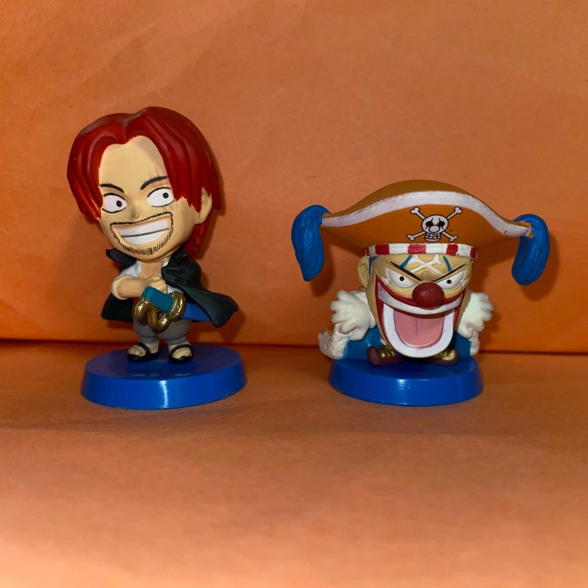 Shanks + Buggy One Piece plex Mini Figures - Anichara heroes vol1 grand line