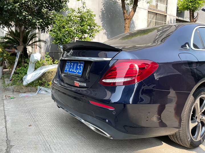 16-23 Mercedes BenZ E-class W213 Rear Spoiler PG PSM Style Gloss Black Brand New