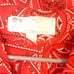 Vintage Bandana Shirt Carefree Fashion M Womens Red Camp Rockabilly Cowgirl USA