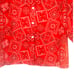 Vintage Bandana Shirt Carefree Fashion M Womens Red Camp Rockabilly Cowgirl USA