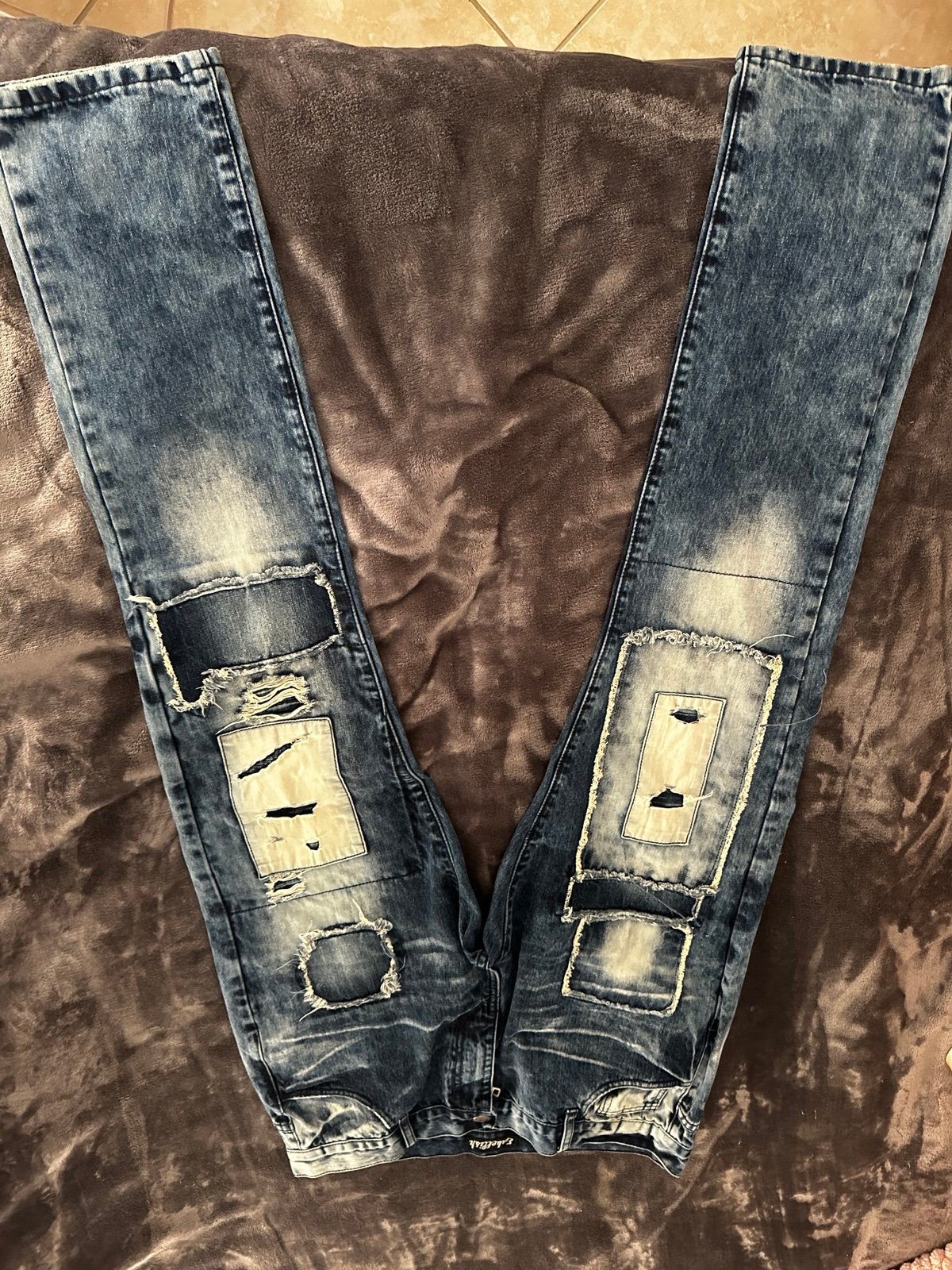 Embellish men’s jeans
