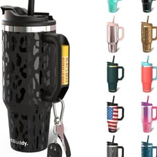 Frost Buddy Thicc Buddy - 40 oz Stainless Steel Vacuum Insulated Tumbler with Li