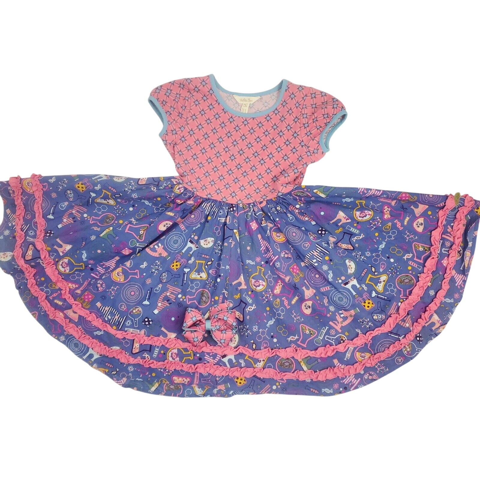 Matilda Jane Dress 6 Science Hypothesis Girls Choose Your Path Bow Set Outfit