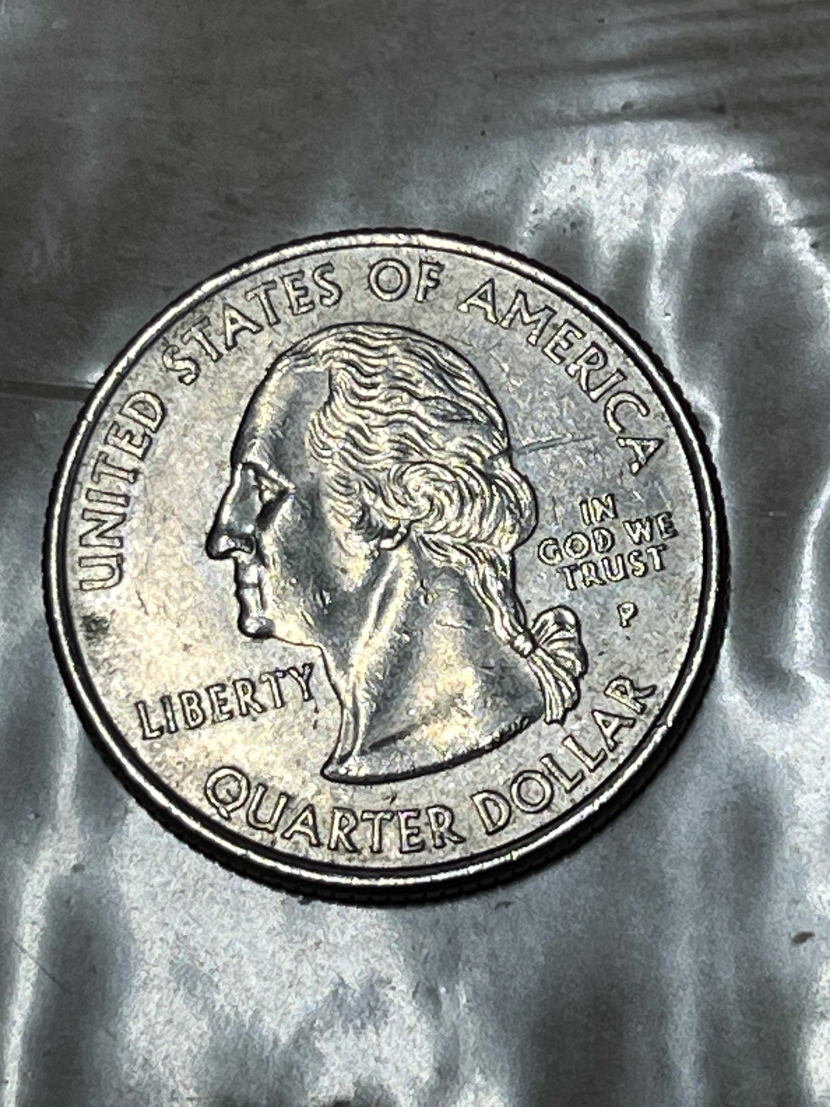2008 quarter P Error Crack On Front