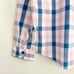 NEW The Company Store Plaid Poplin Women's Long Sleeve Button Down Pajama Top L